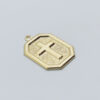 Plate Octagonal with Cross