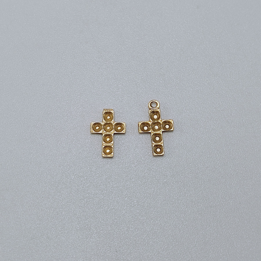 Cross with 05 Stones - Image 2