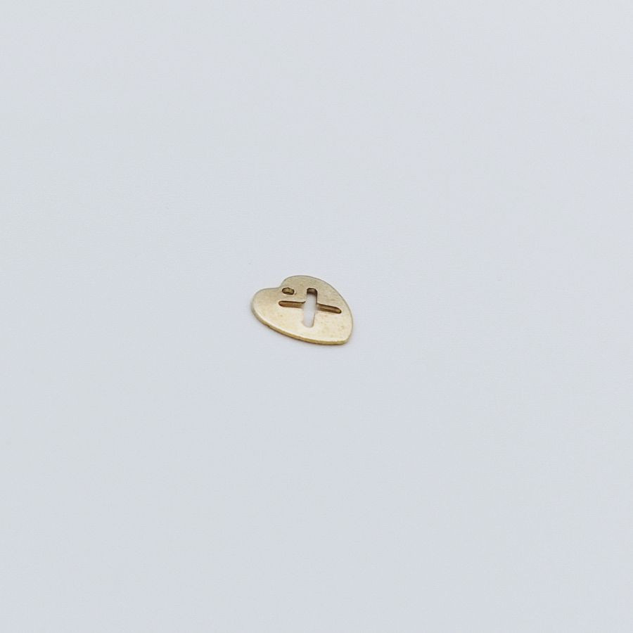 Heart Mini Design Openwork / 1 Hole – Image 4