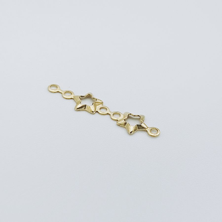 Stone Setting Star Mini Openwork 3mm /2 Jump Rings