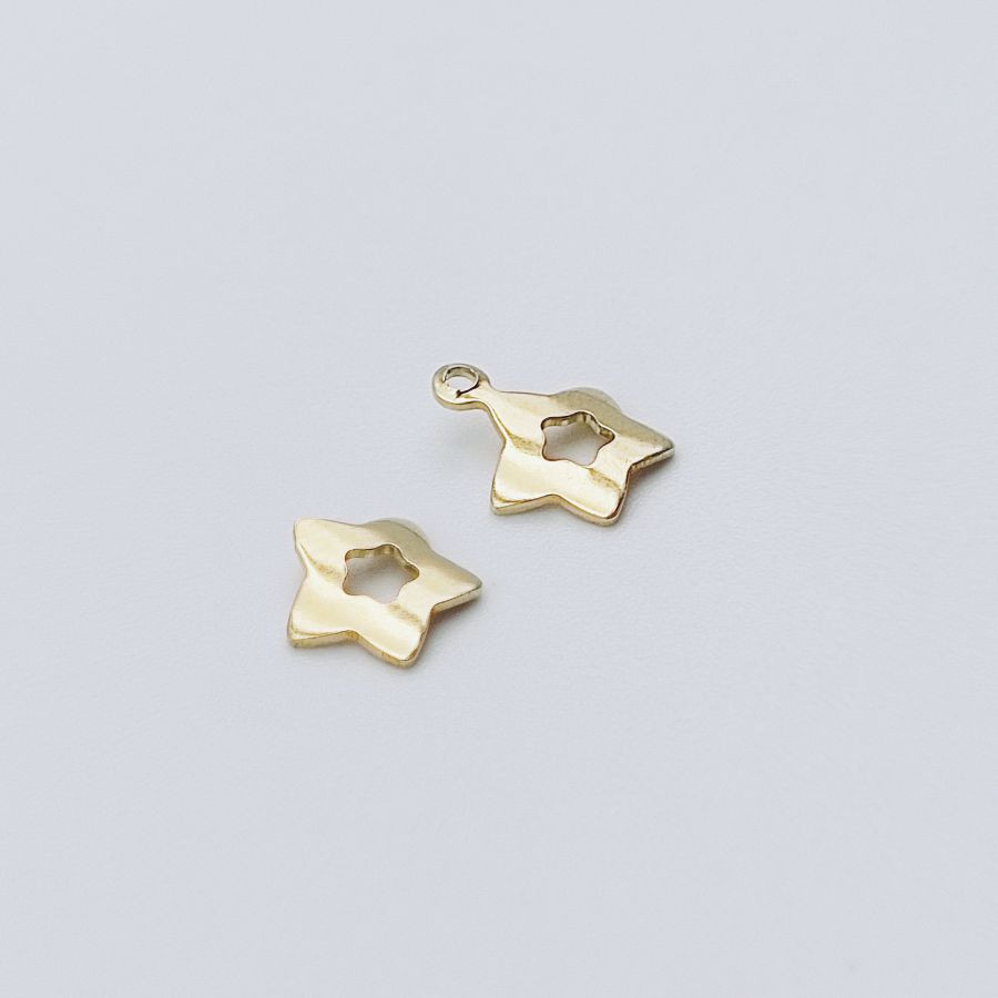 Star Small Curved Plain Openwork - Image 2