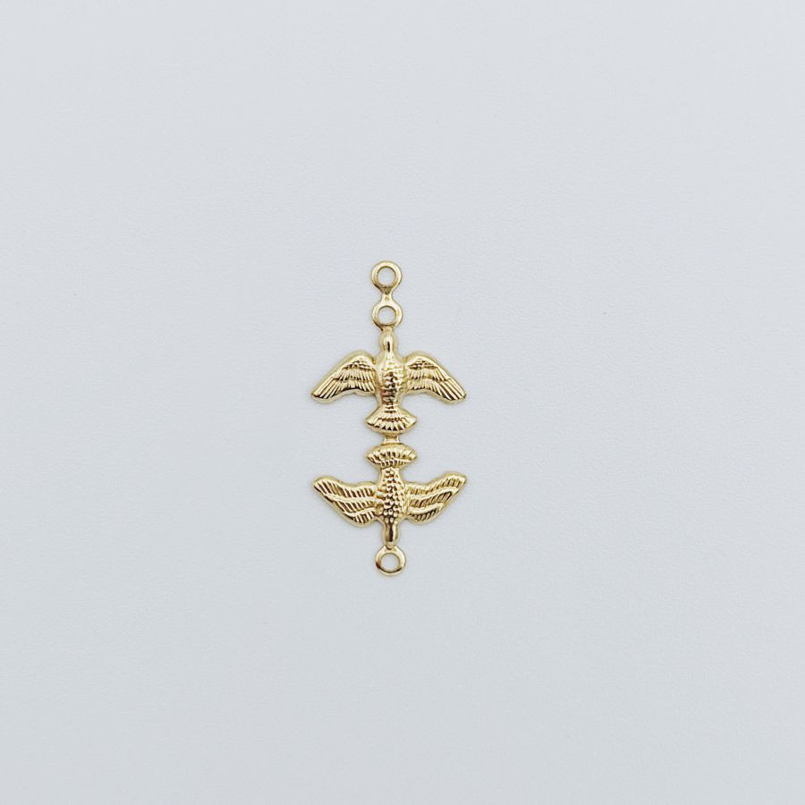 Holy Spirit / Dove / Bird 1 Jump Ring Double Open