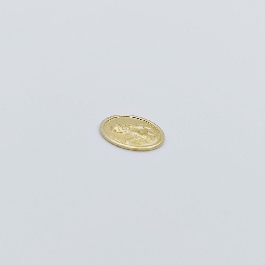 Medal Round Small Angel - Image 2