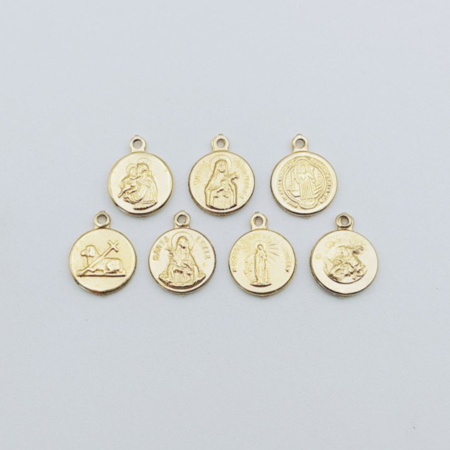 Medal Round Small Saints - Models ( Already Comes Folded ) - Image 2