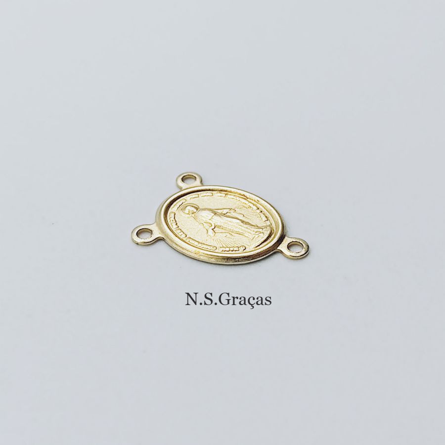 Medal Oval for Rosary 3 Jump Rings - Models