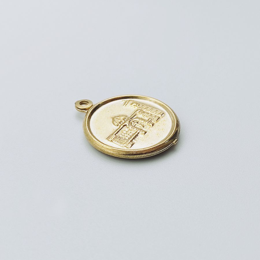 Medal Our Lady Aparecida / Basilica Double - ( Already Comes Folded ) - Image 2