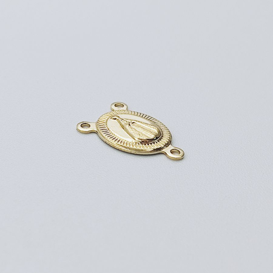 Medal Oval Small with Edge Scored 3 Jump Rings - Models – Image 2