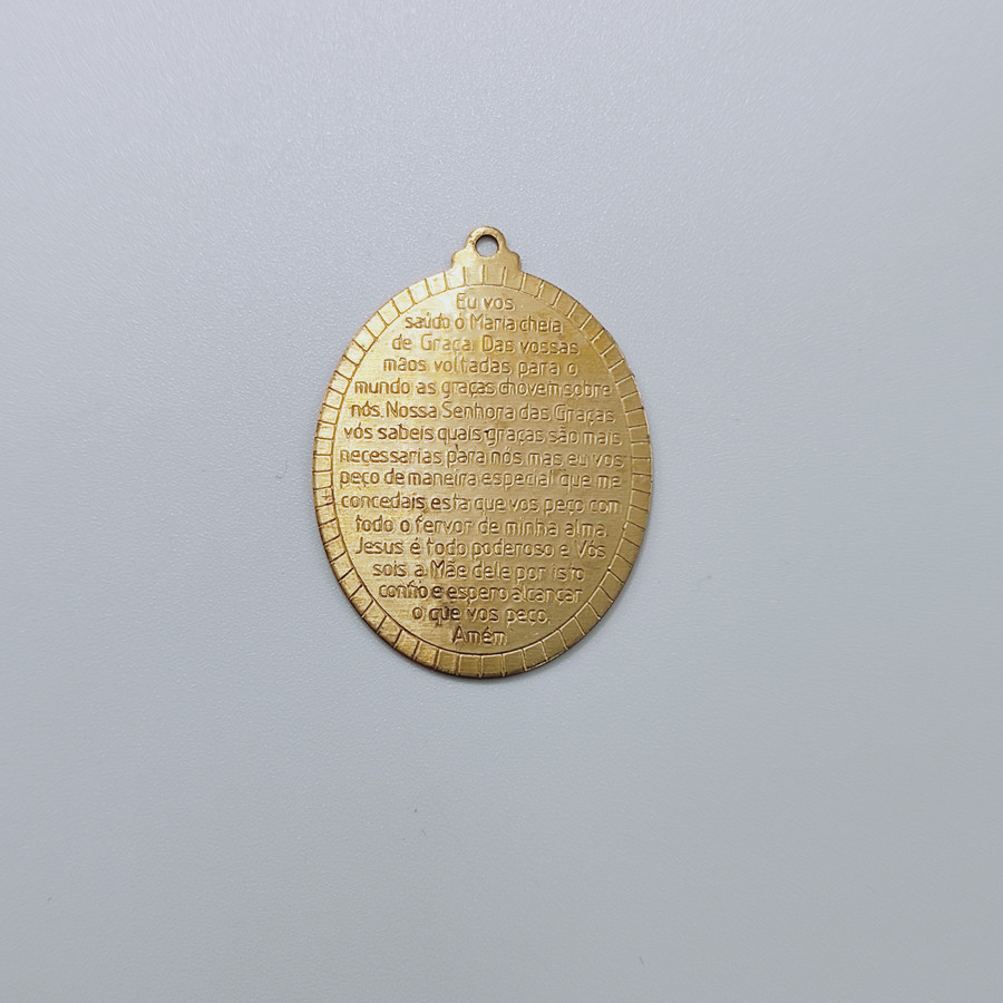 Medal Oval Large Prayer - Models – Image 3