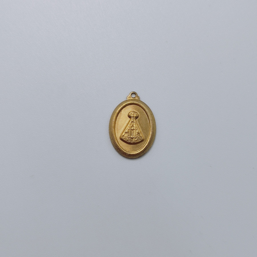 Medal Oval Our Lady Aparecida