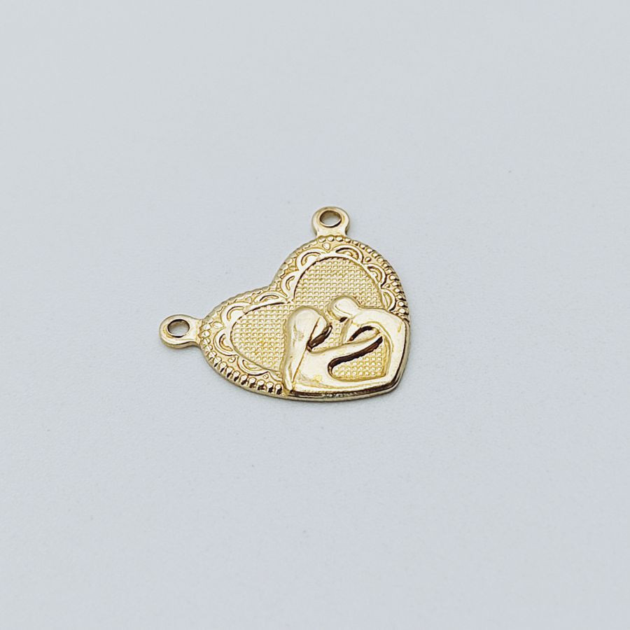 Heart Lace Mother and Son - Image 3