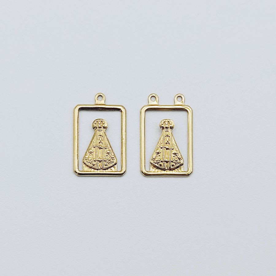 Scapular Our Lady Aparecida Openwork - Set with Code 1656 and 2356 - Image 2