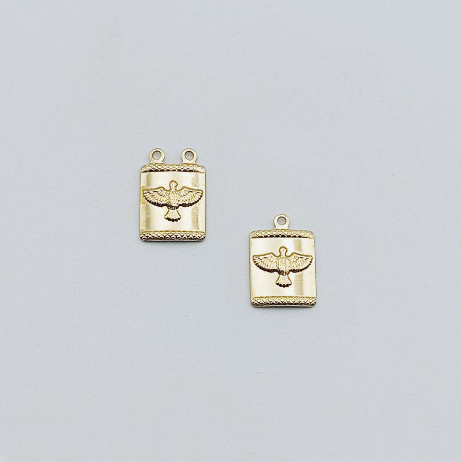 Pendant or Scapular 9x11mm Holy Spirit - Image 3