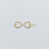 Stone Setting Heart Openwork /1 Jump Ring 6x6