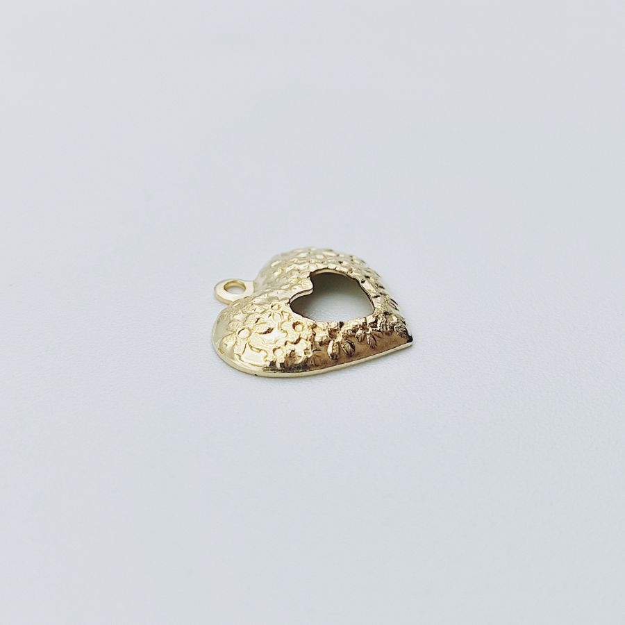 Heart Openwork Flowery