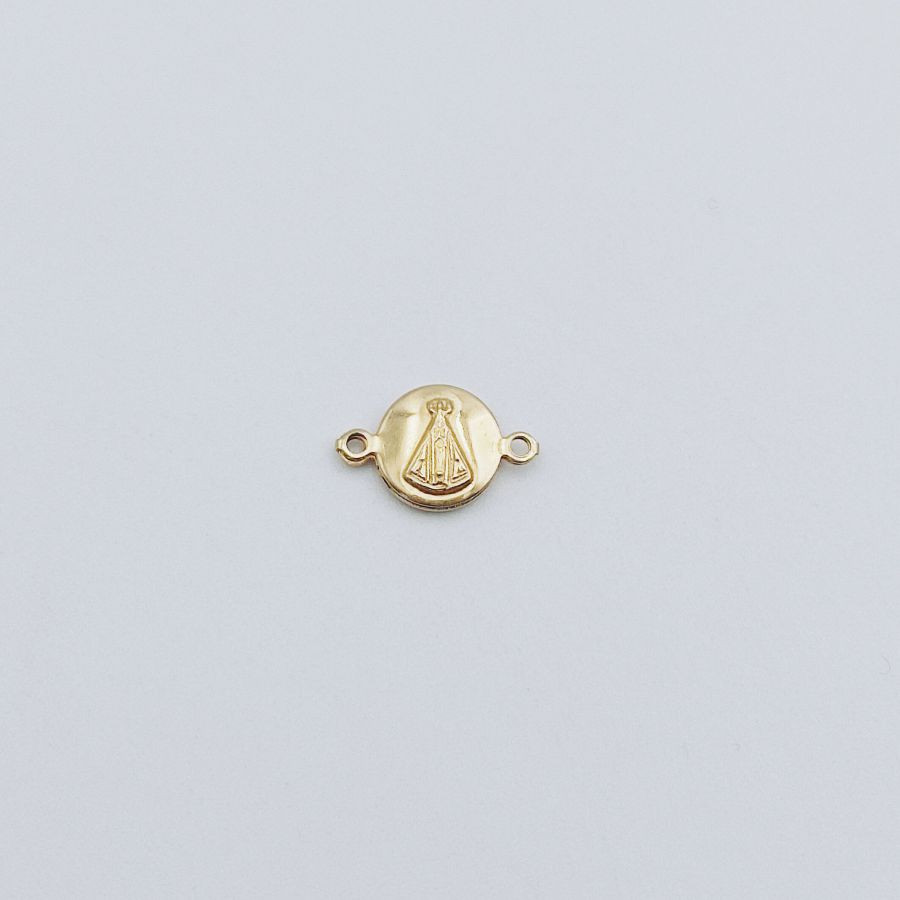 Our Lady Aparecida 2 Jump Rings for Bracelet - Piece Double - Sold Already Closed