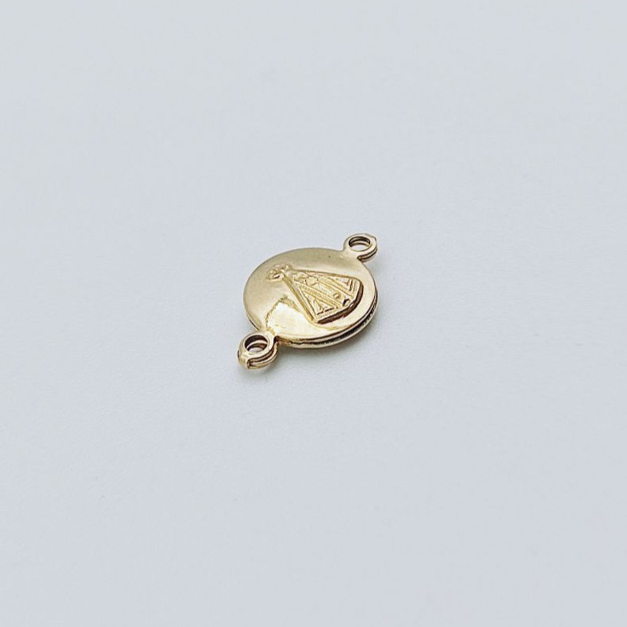 Our Lady Aparecida 2 Jump Rings for Bracelet - Piece Double - Sold Already Closed - Image 2