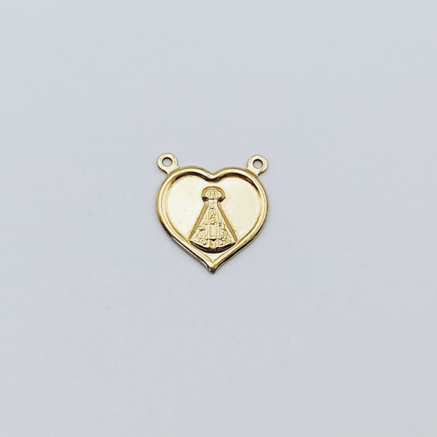 Scapular Heart N. without Aparecida / 2 Jump Rings - Image 2