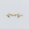 Dolphin Mini Openwork 3mm/ 2 Jump Rings