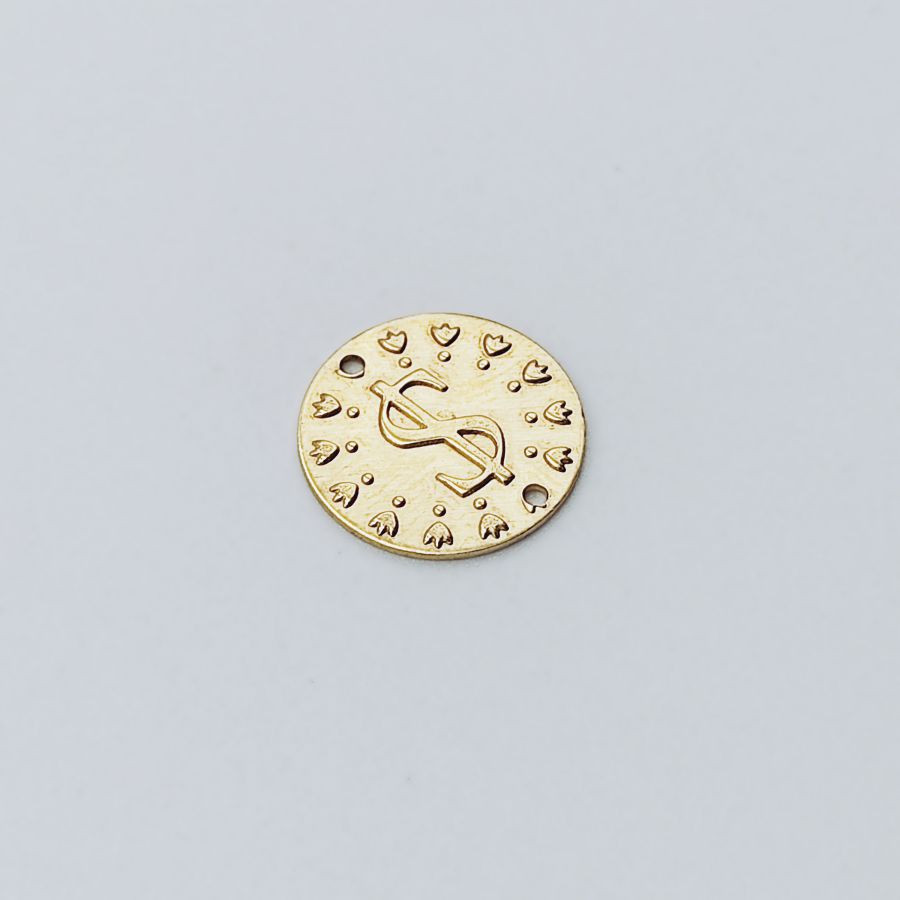 Coin Dollar Sign 12mm - Image 2