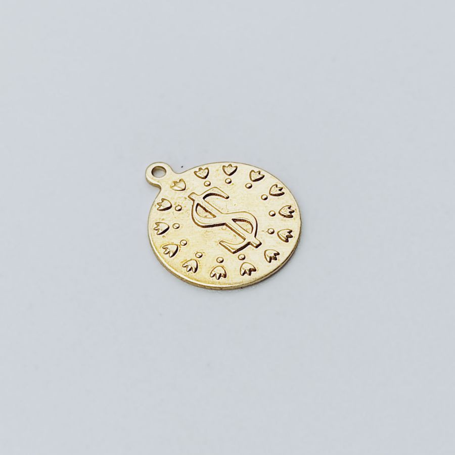 Coin Dollar Sign 12mm - Image 3