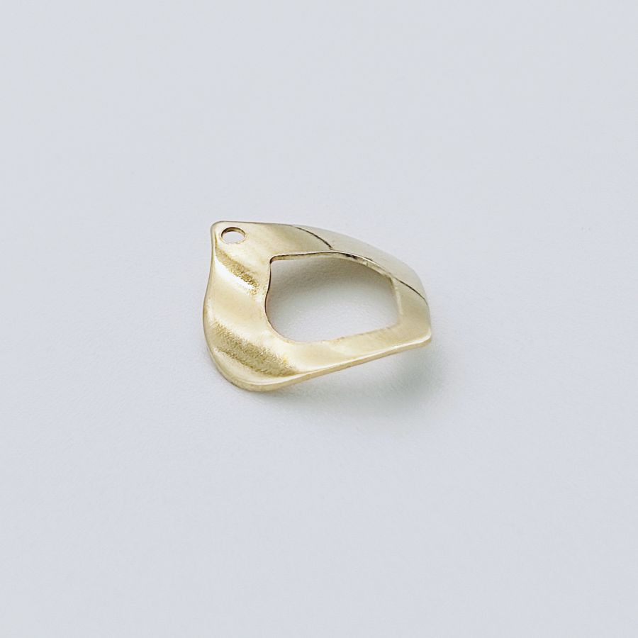 Leaf Curved Plain Openwork