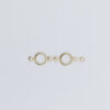 Stone Setting Round 4mm /2 Jump Rings