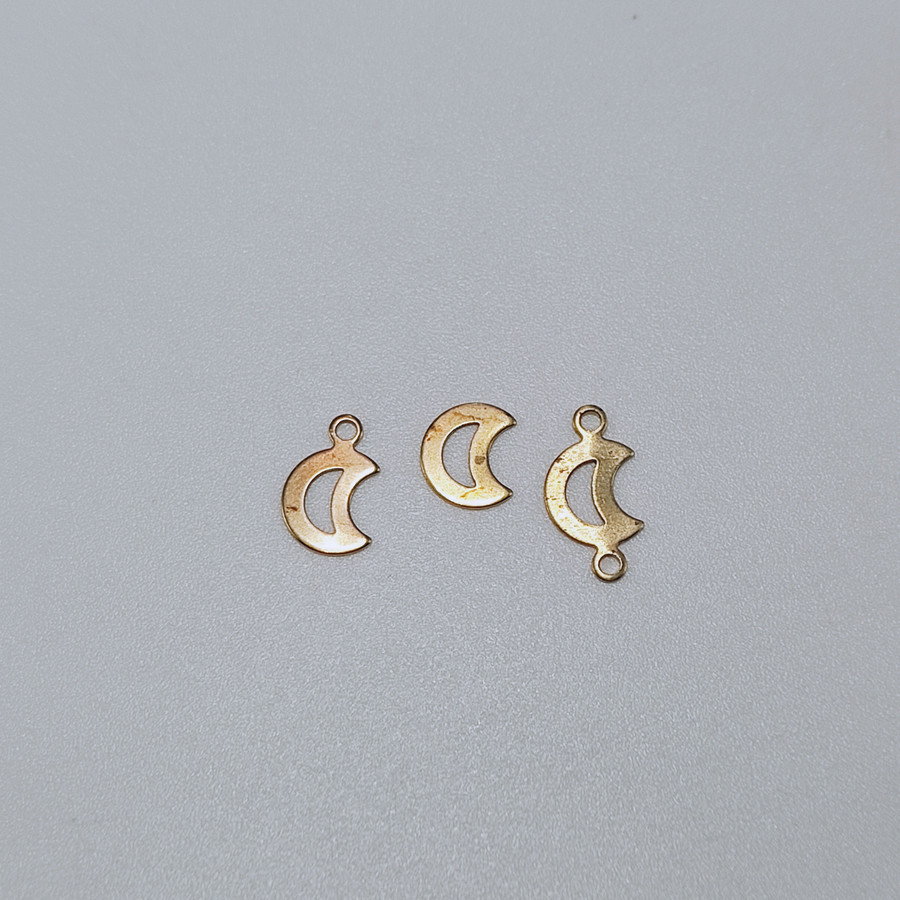 Half Moon 11mm Plain Openwork - Image 3