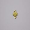 Shell Solid 5mm with 1 Bail Top 1 Bottom