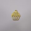 Photo-etched Cup Cake 10mm with 1 Bail