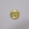 Round Eye Greek 15m Diamond-cut with 2 Holes Top for Choker