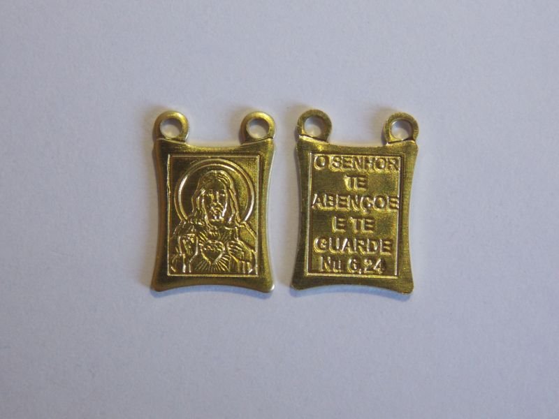 Scapular 10x8 without with Jesus(front) Lord You(back)