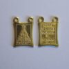 Scapular 10x8 Our Lady Aparecida (back Prayer)