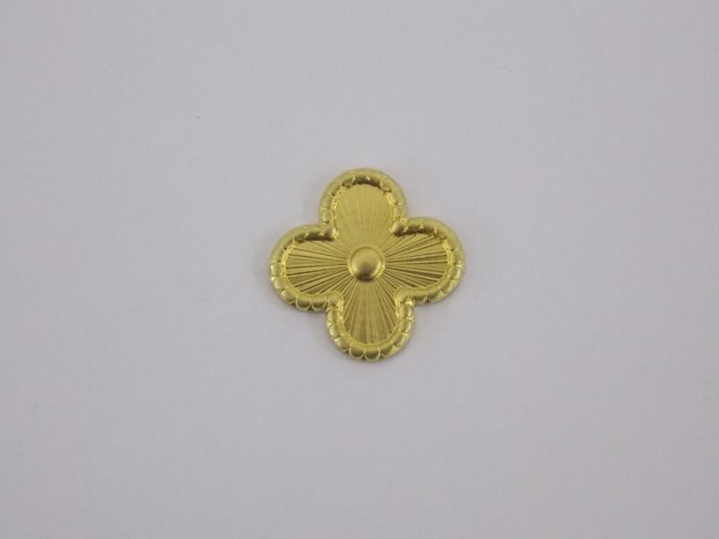 Clover 12m Edge Round Twisted for Resin(ball Middle)without Bail