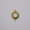 Round 10mm Openwork Solid Plain with 1 Bail Top 1 Bottom