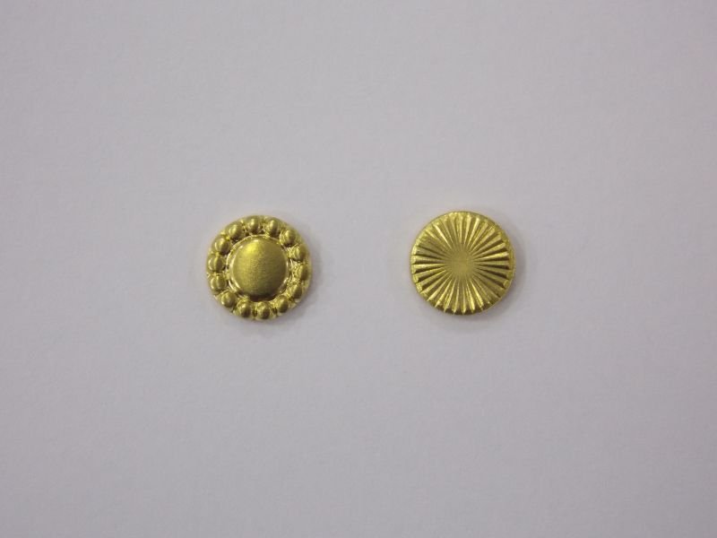 Round 6mm Edge Small Ball without Bail