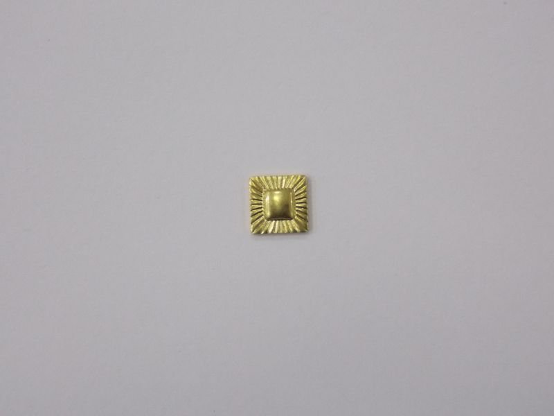 Square 5mm Button without Bail