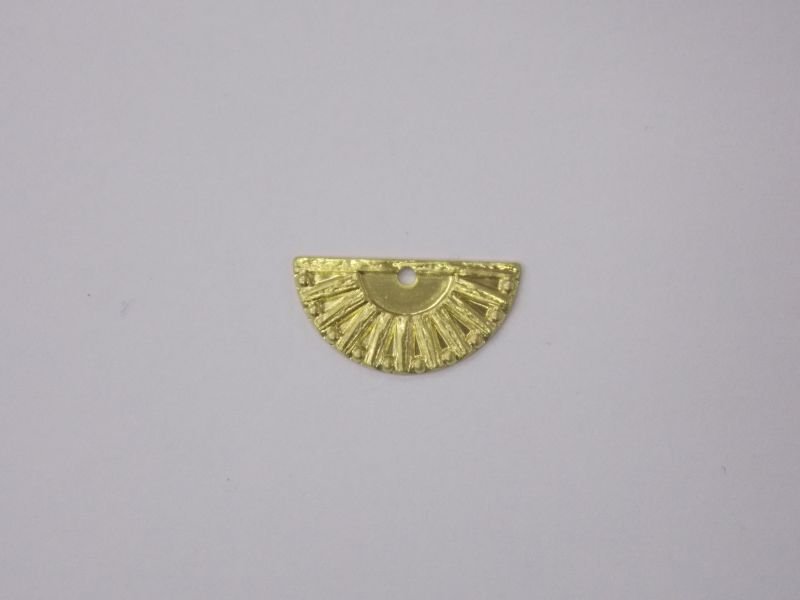 Fan 15mm Texture Wood with 1 Hole Bottom