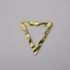 Triangle 19,5mm openwork"textura Organica" without Hole