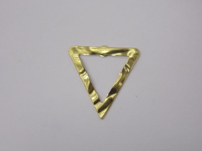 Triangle 19,5mm openwork"textura Organica" without Hole