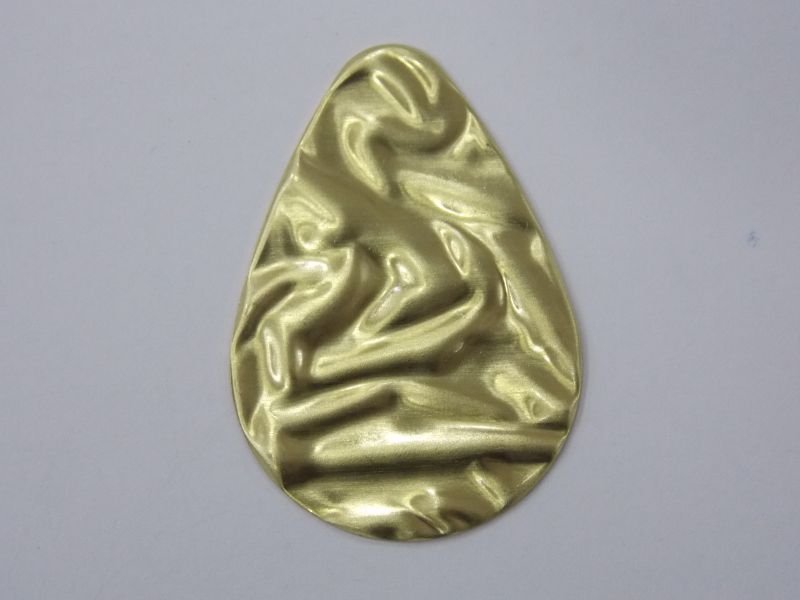 Drop 35x24mm without Openwork Texture Organic without Hole
