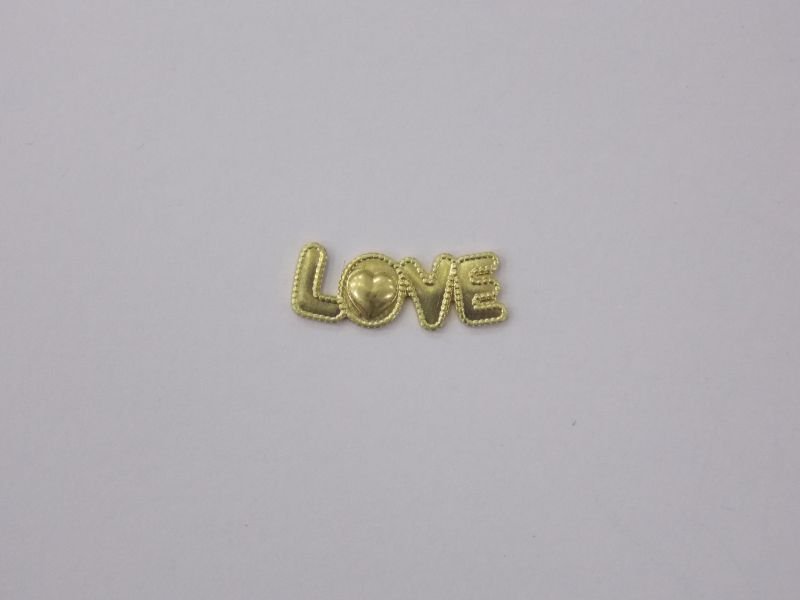 Love 5mm Plain with Edge Small Ball without Bail