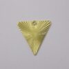 Triangle 19,5mm without Openwork Diamond-cut with Bail