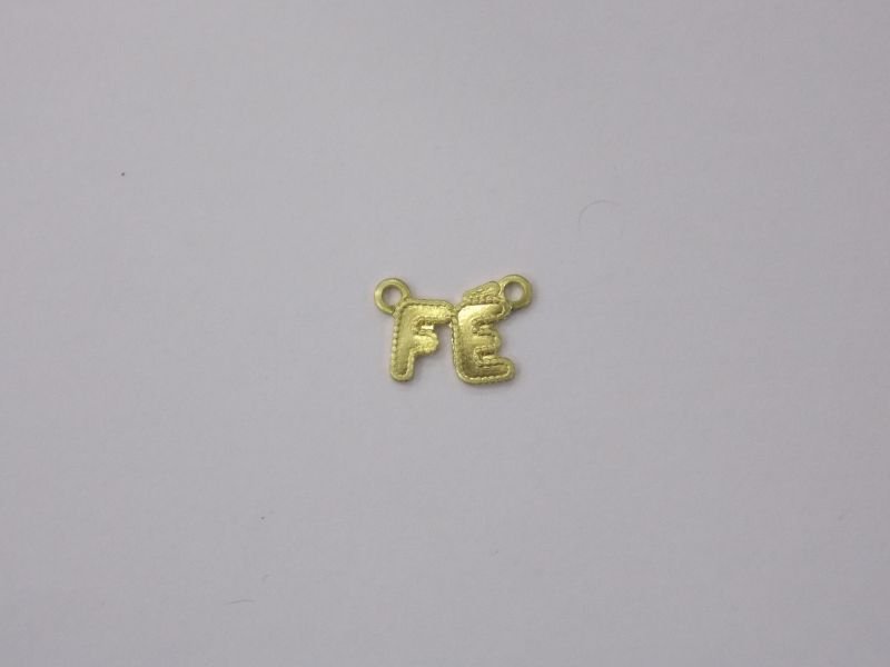 Faith Plain 5mm Edge with Small Balls with 2 Bail for Choker