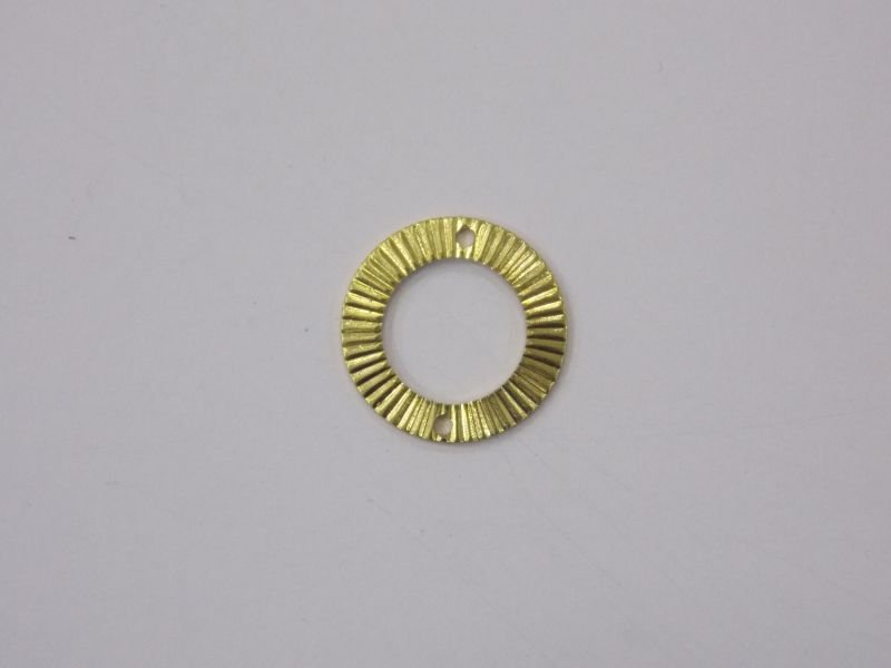 Round 13mm Openwork Diamond-cut with 2 Hole Side Bracelet