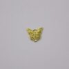 Butterfly 10x7,5mm Stamped with 1 Bail Top 1 Bottom