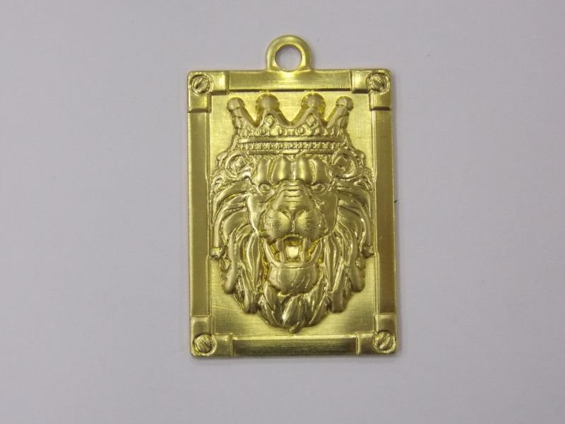 Plate 28mm "leão De Juda" with Bail