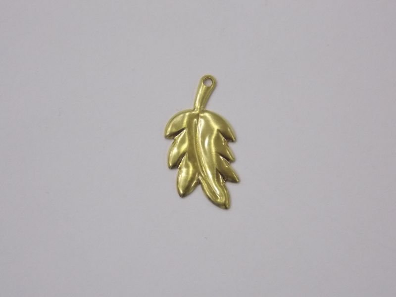 Branch of Leaf Organic 19mm with Hole Top (right)