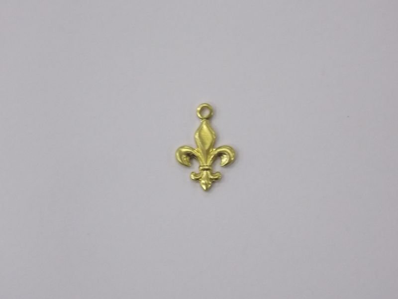 Fleur-of-lis 10mm with 1 Bail