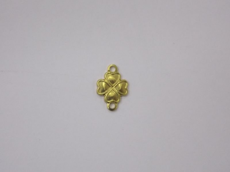 Clover 7mm for Resin with 1 Bail Top 1 Bottom