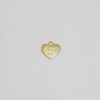 Heart 7mm with Letter S with Bail